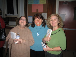 Nina Kilgour, Sandi Mills, and Geri Dasgupta